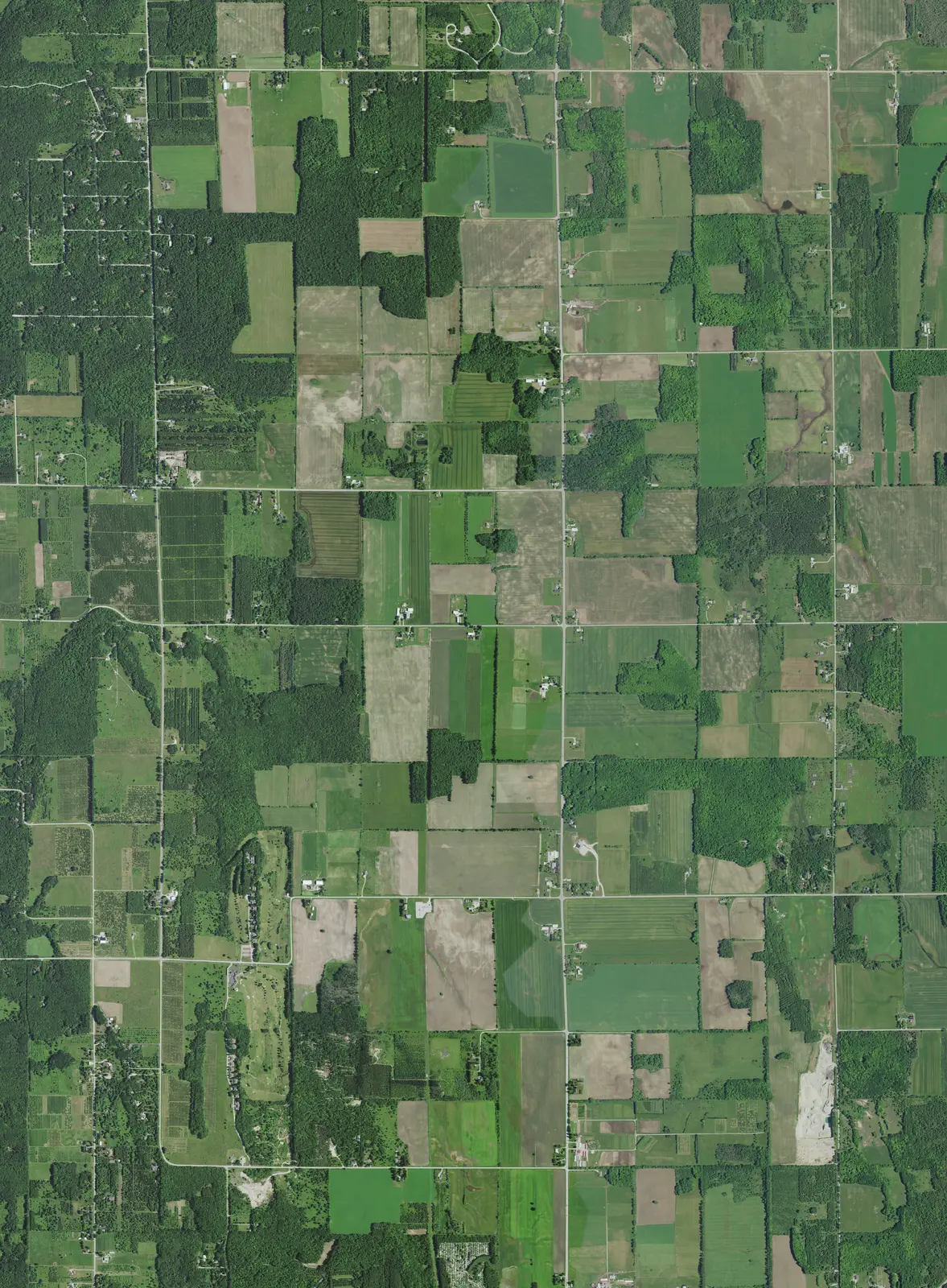Door Portrait Aerial View Landscape Stock Photo