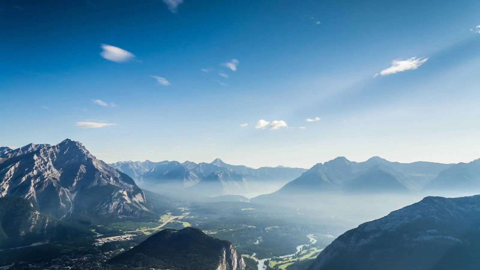 AI Generated Mountain Sky Nature Landscape Image
