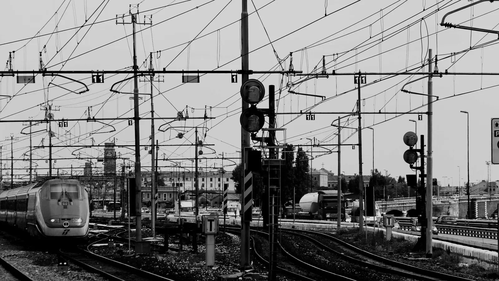 Railway Travel Transport Stock Video